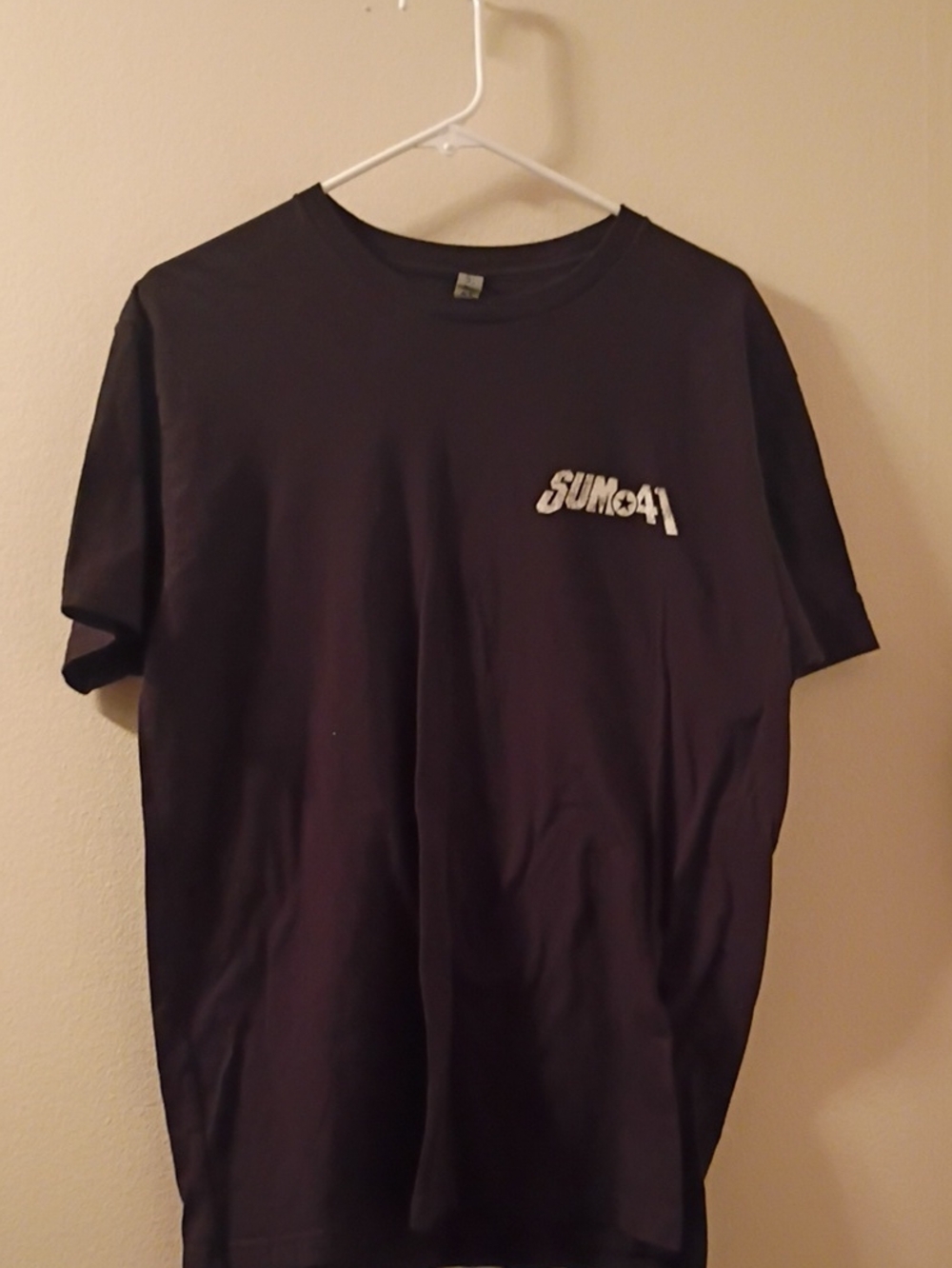 Sum 41 Band Tour Shirt Front And Back Hit.